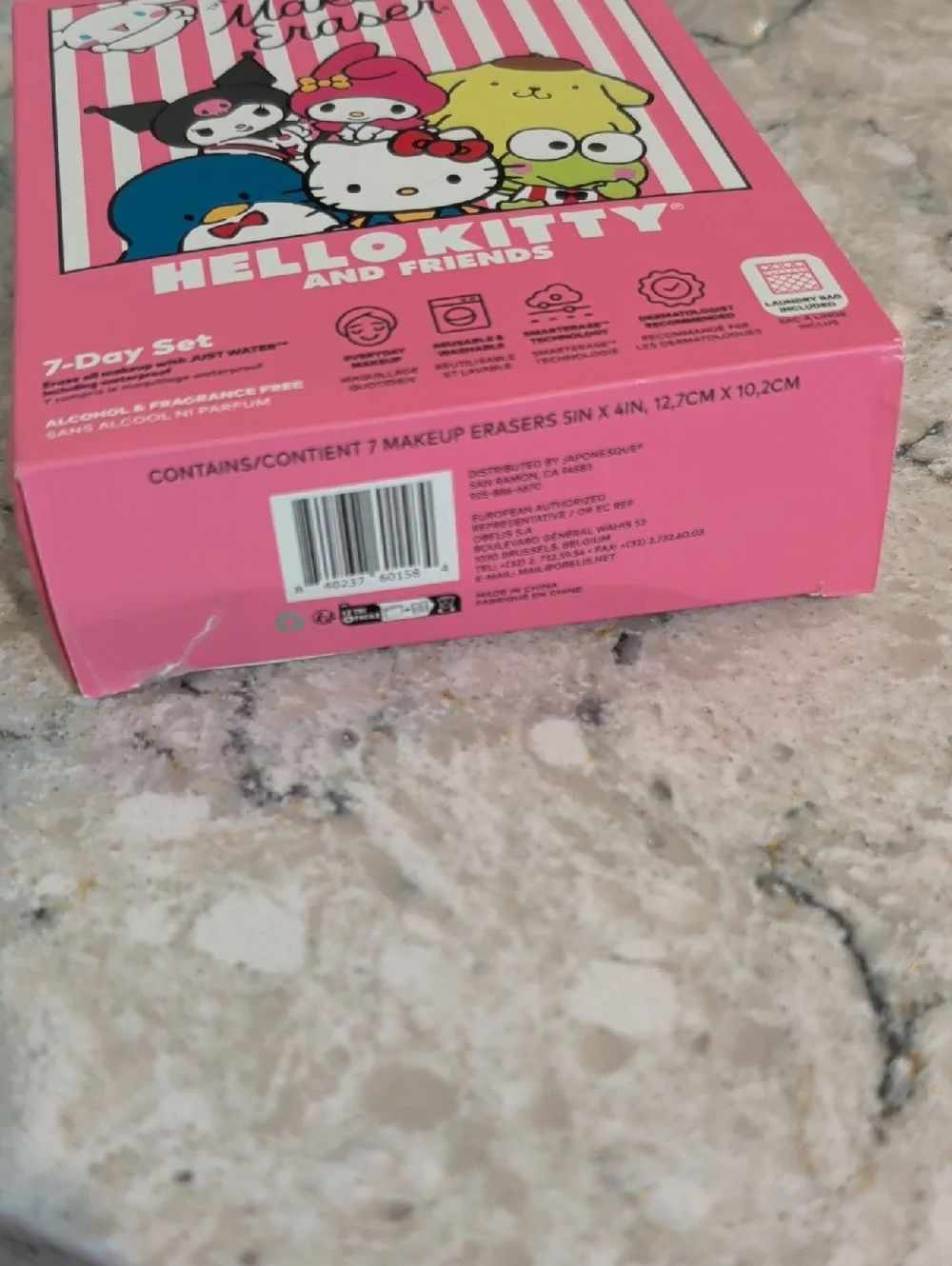 MakeUp Eraser Hello Kitty & Friends Pink 7-Day Set
